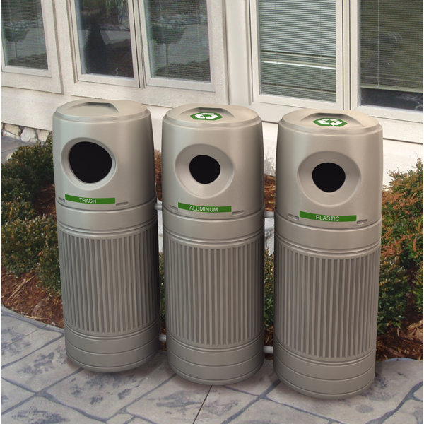 Commercial Zone Smokers' Outpost® 30 Gallon Trash Can & Reviews